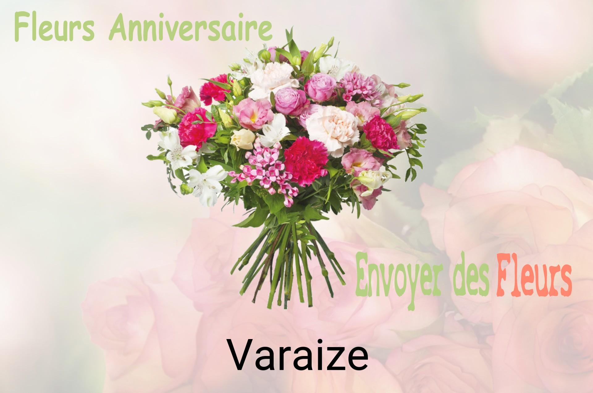 Bouquet de fleurs d’anniversaire livré à Varaize